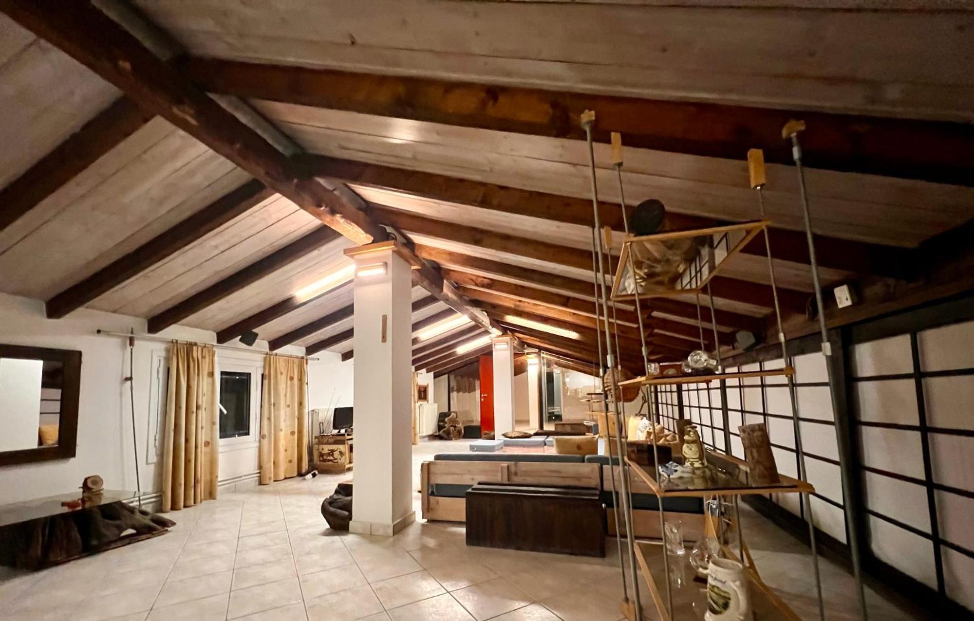Apartamento Σοφιτα Ξυλο Μεταλο Γυαλι Alykes Potamou Exterior foto