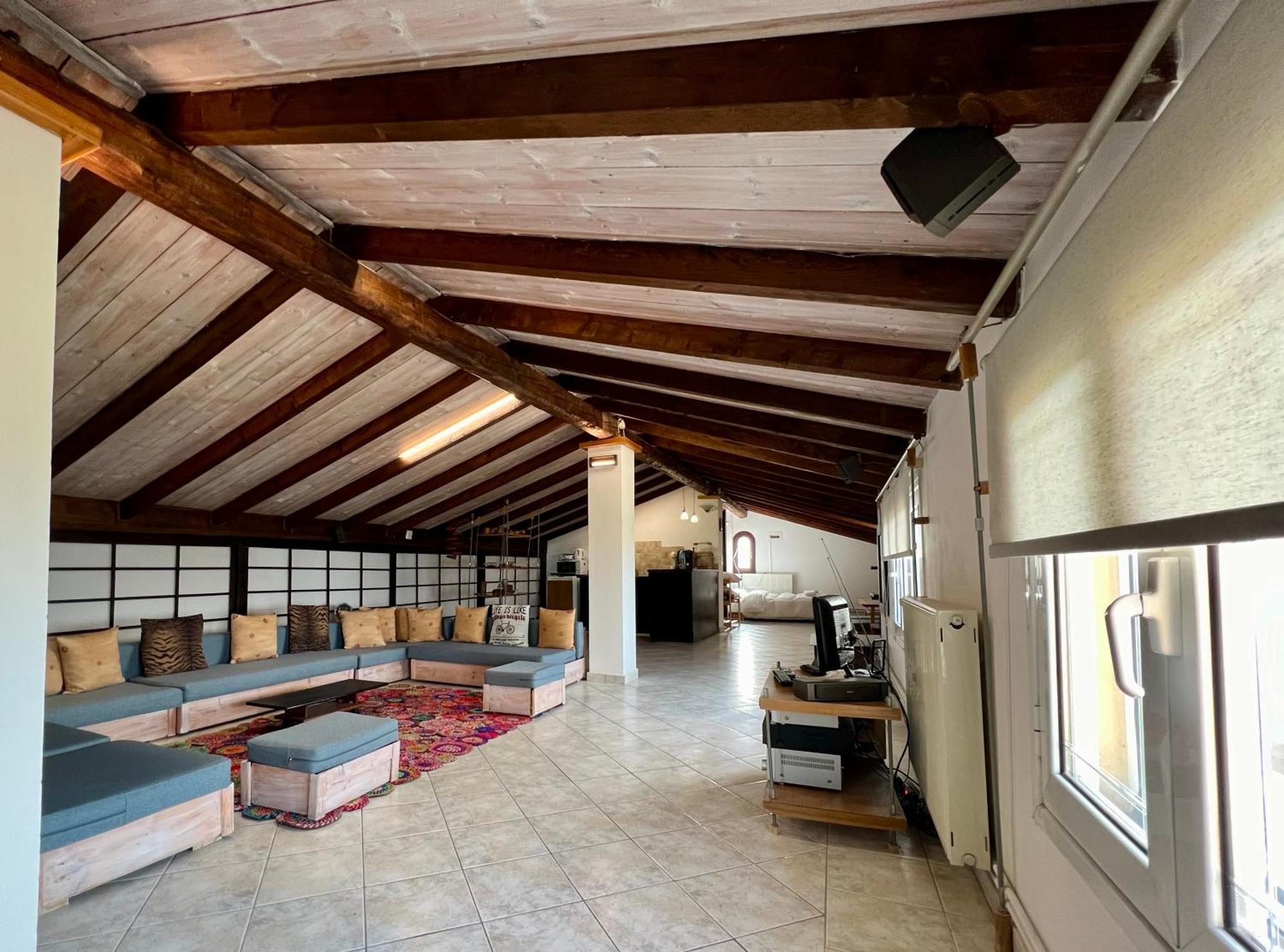 Apartamento Σοφιτα Ξυλο Μεταλο Γυαλι Alykes Potamou Exterior foto